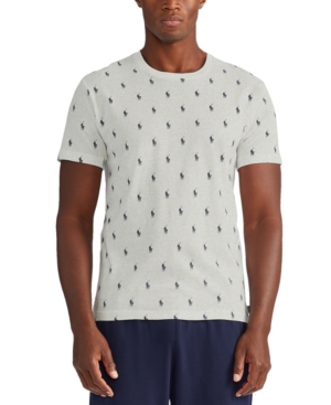 Polo Ralph Lauren Men's Allover Pony Sleep Shirt