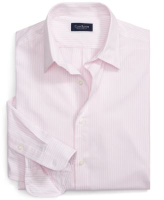 Club Room Men's Classic/Regular-Fit Stripe Dress Shirt, Created for Macy's