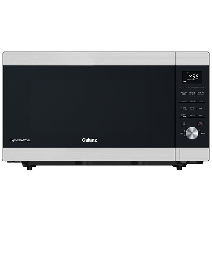 Galanz 2.2 Cu.Ft Sensor & Inverter Cooking Microwave Oven with An Easy