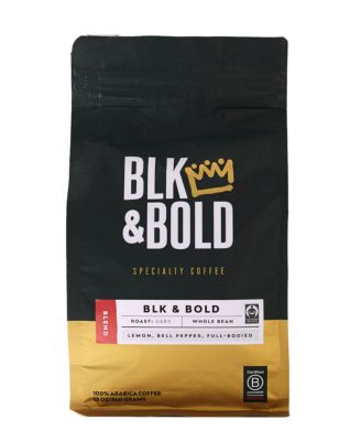 Blk & Bold - BLK & Bold - Coffee Blend, Dark Roast Whole Bean