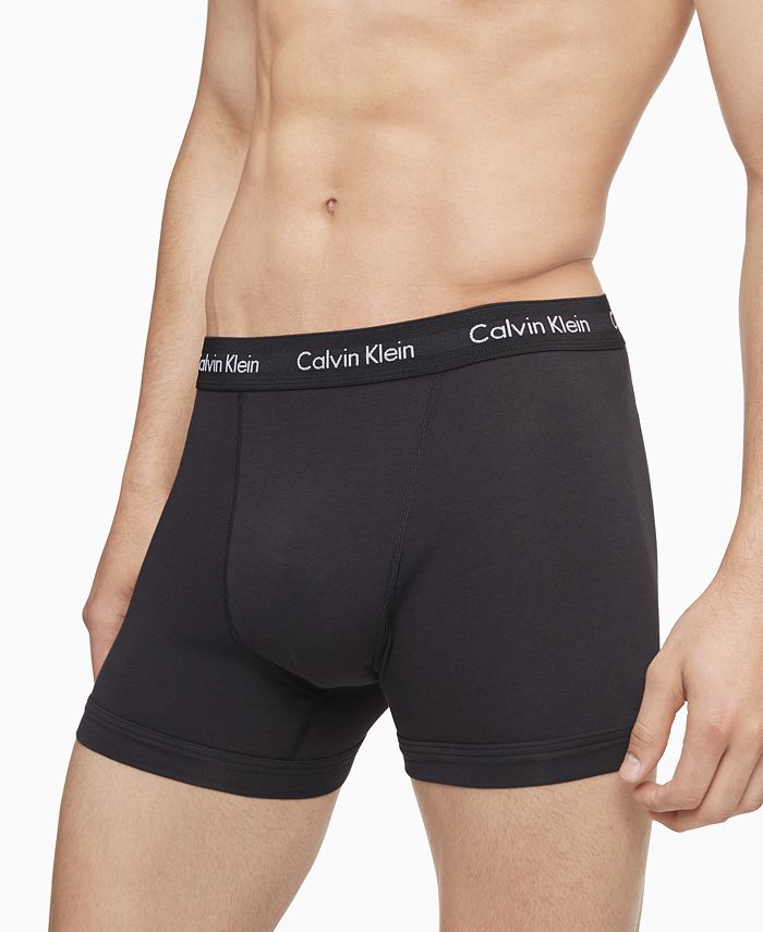 Calvin Klein NB3343-904 Men Cotton Stretch Natural Boxer Brief 3