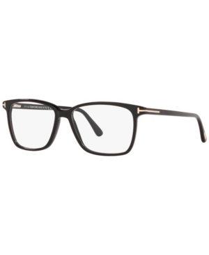 Tom Ford Ft5478-b Men's Irregular Eyeglasses In Matte Black