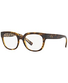 Armani Exchange AX3061 Women's Square Eyeglasses