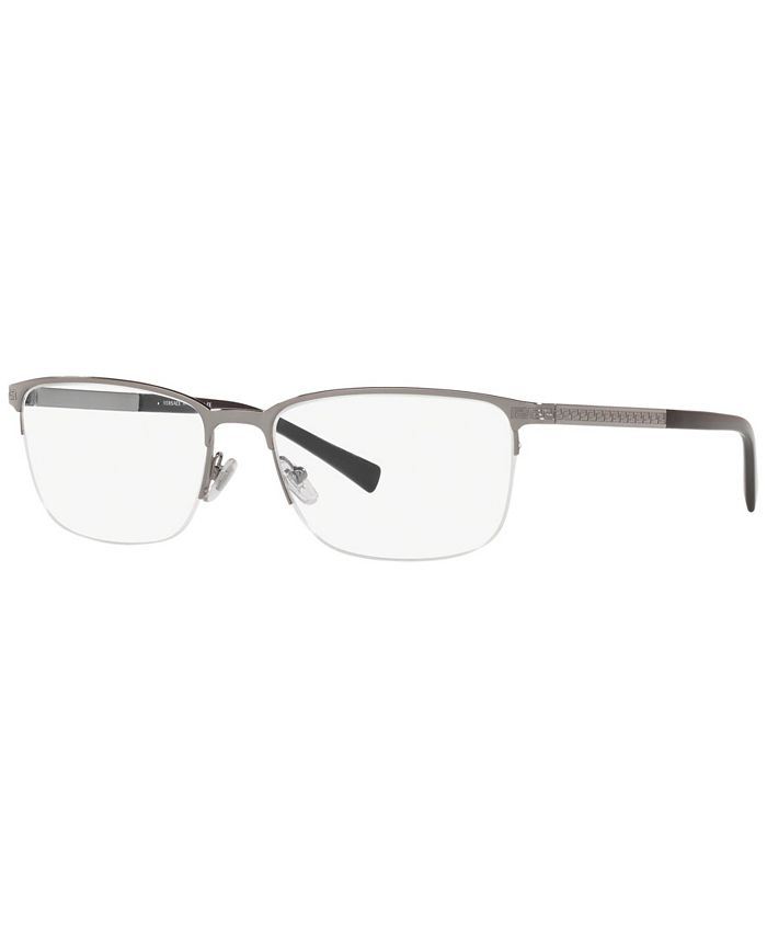 Versace VE1263 Men's Oval Eyeglasses Macy's