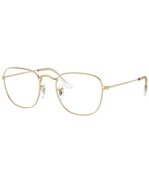Ray Ban Ray-ban Rx3857v Unisex Square Eyeglasses In Gold-tone
