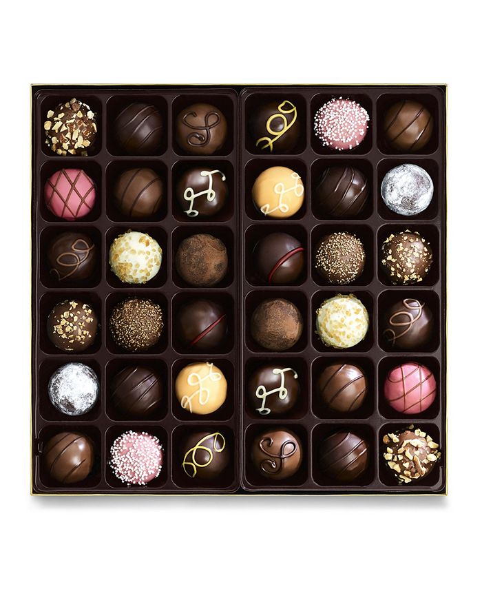 Godiva Signature Truffles Gift Box, 36 Piece Macy's