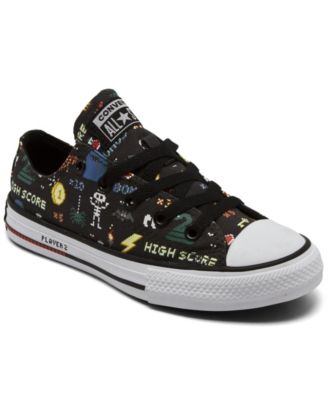 Gamer Easy-On Chuck Taylor All Star Low Top Infant/Toddler in  White/Black/Bold Pink - Converse Canada