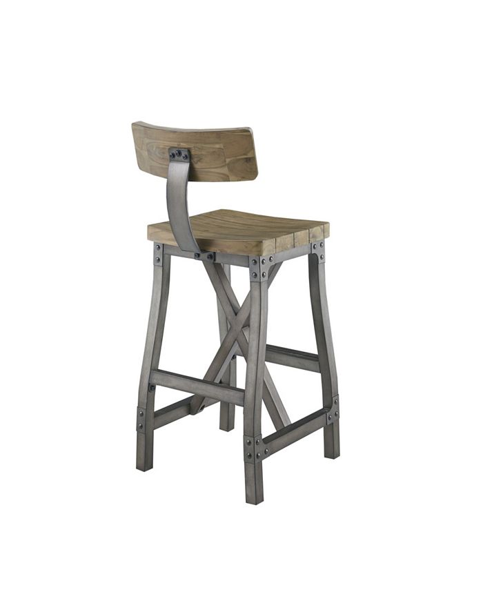 INK+IVY Lancaster Bar Stool with Back Macy's