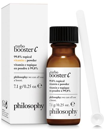 philosophy - Turbo Booster C 99.8% Topical Vitamin C Powder, 0.25-oz.