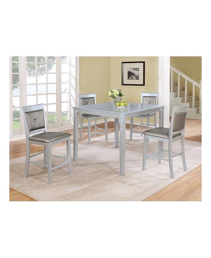 Macy's CLOSEOUT! Rio Grande Dining 5Pc ( Counter Table + 4 Side Chairs