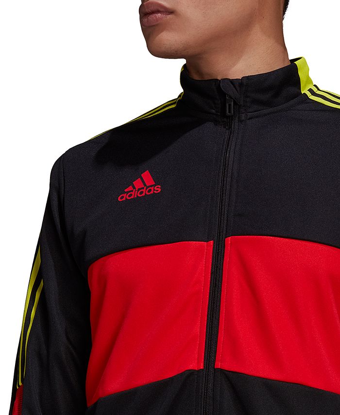 men's adidas essential colorblock track jacket