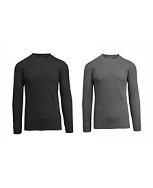 Men's Waffle Knit Thermal Shirt, Pack of 2