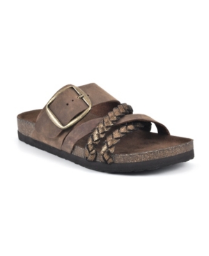 White Mountain Healing Footbed Sandal Slides Women's Shoes
