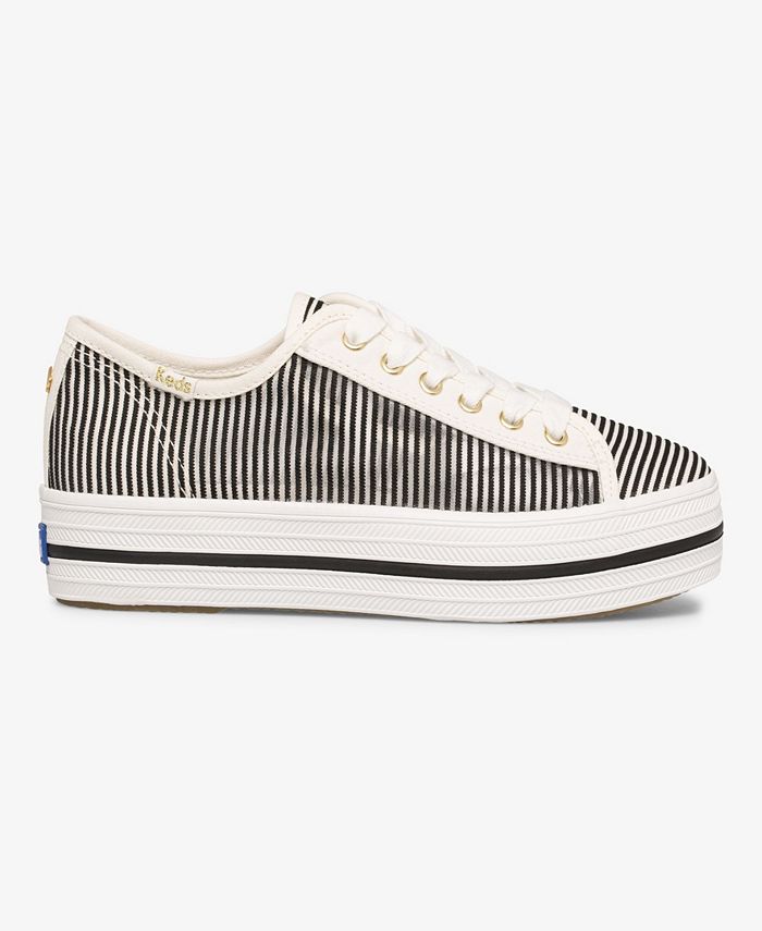 Kate spade striped shoes clearance