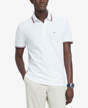 Tommy Hilfiger Men's Custom-Fit Winston Performance Polo