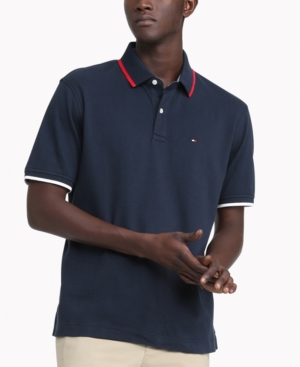 Tommy Hilfiger Men's Classic-Fit Th Luxe Hopkins Polo