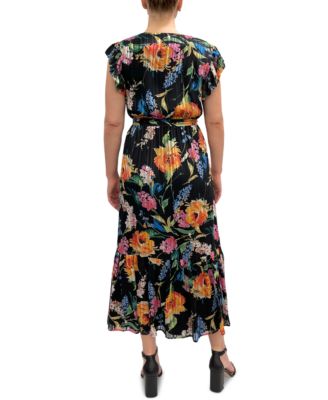Sam Edelman Floral-Print Wrap Dress