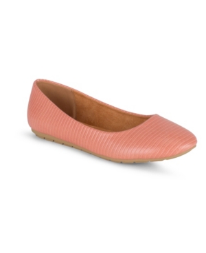 Wanted Women's Margo Croc Embossed Flats Women's Shoes
