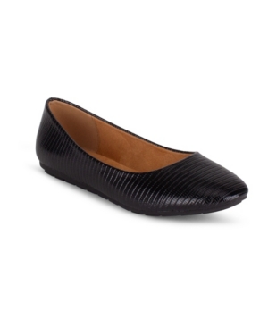 Wanted Women's Margo Croc Embossed Flats Women's Shoes
