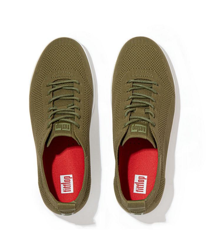 rally tonal knit sneakers