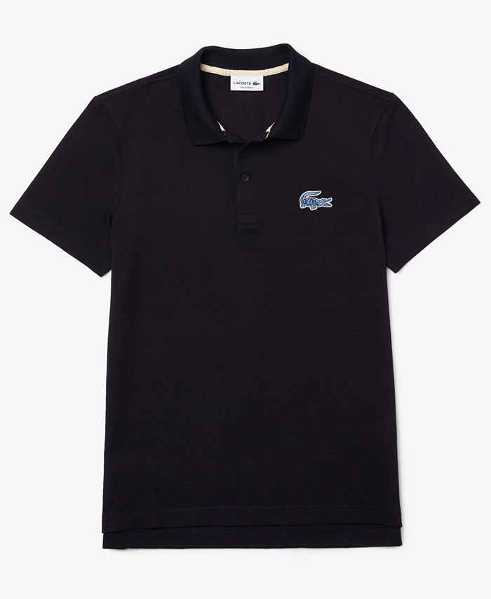 Lacoste Men's Regular-Fit Piqué Polo Shirt - Macy's