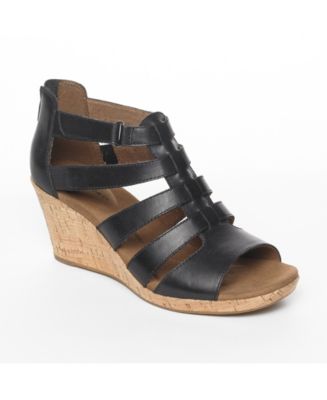 Rockport Women's Briah Gladiator Wedge Sandals & Reviews - Sandals ...
