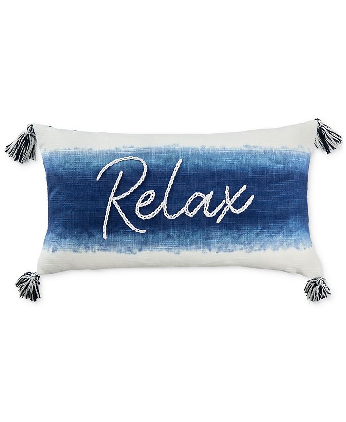 Lacourte Relax 14" x 24" Decorative Pillow Macy's
