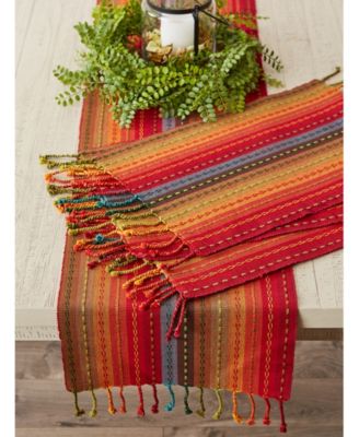 Stripe with Fringe Placemat, Set of 6