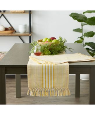 Stripes with Fringe Placemat, Set of 6