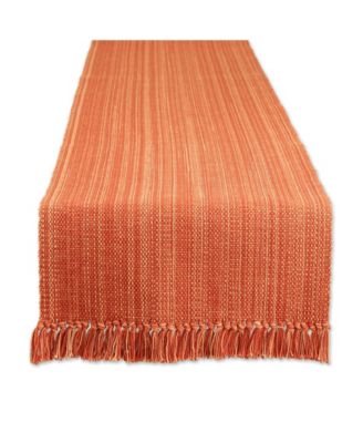 Variegated Fringe Table Runner