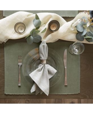 Ribbed Placemat, Set of 6