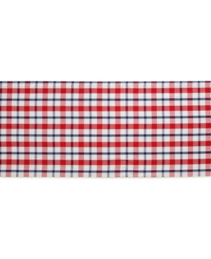 Design Imports Plaid Table Runner 14