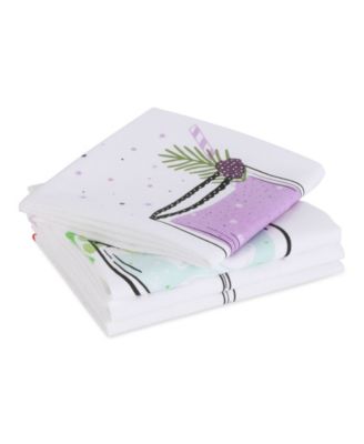 Pop Fizz Home Collection, Sassy Cocktails, 18" x 28", Set of 4