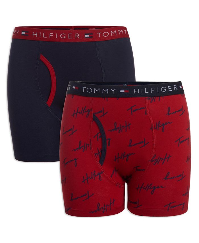 Tommy Hilfiger Women's 3-Pk. Logo Thong Underwear R91T002 - Macy's