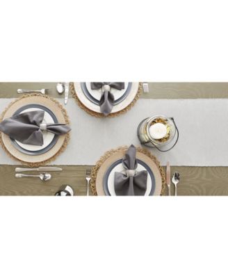 Ribbed Table Runner, 13" x 72"