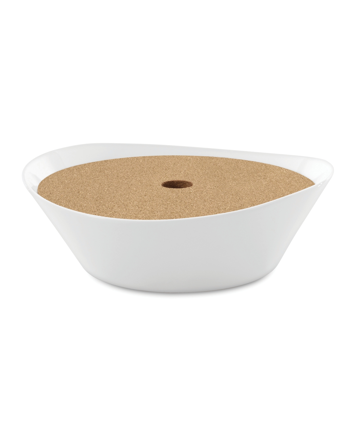 Eclipse Porcelain Covered Pasta Bowl - White