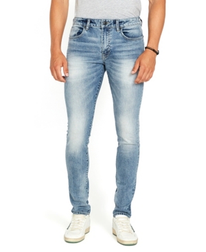Shop Buffalo David Bitton Men's  Skinny Max Stretch Jeans In Indigo