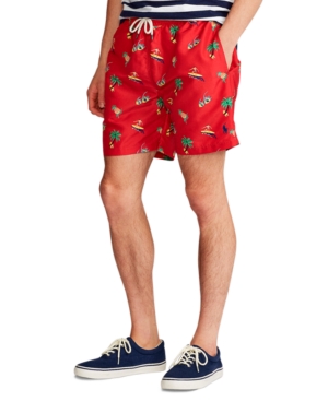 Polo Ralph Lauren Men's 575-Inch Traveler Classic Swim Trunk