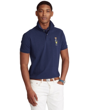 Polo Ralph Lauren Men's Custom Slim Fit Polo Bear Polo Shirt