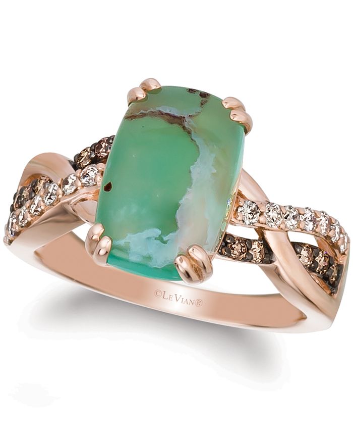 Le Vian Cr me Br l e Aquaprase Candy Diamond 1 3 ct. t.w