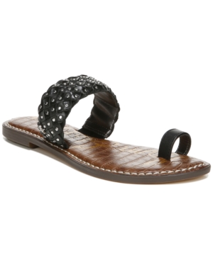 Sam Edelman Women's Germaine Woven Toe-Ring Sandals Women's Shoes