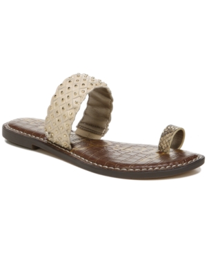 Sam Edelman Women's Germaine Woven Toe-Ring Sandals Women's Shoes