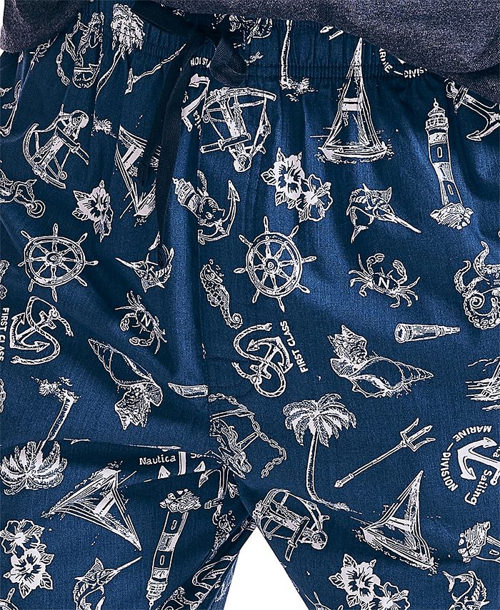 Nautica Men's Printed Pajama Pants Macy's