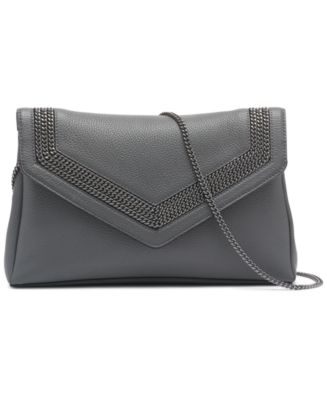 DKNY Ziggy Leather Clutch - Macy's