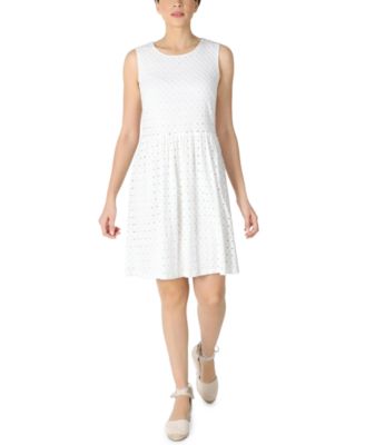 Robbie Bee Petite Lace Fit & Flare Dress - Macy's