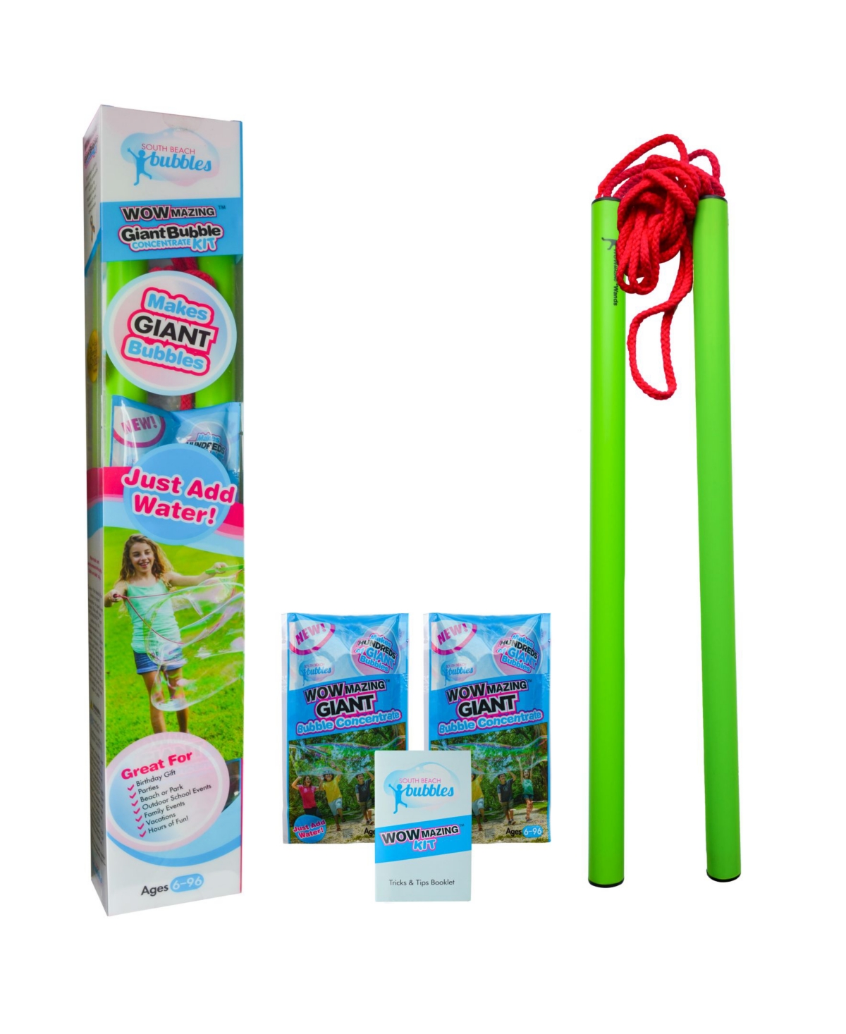 UPC 863130000001 product image for Wowmazing Giant Bubble Wands 3 Piece Kit | upcitemdb.com