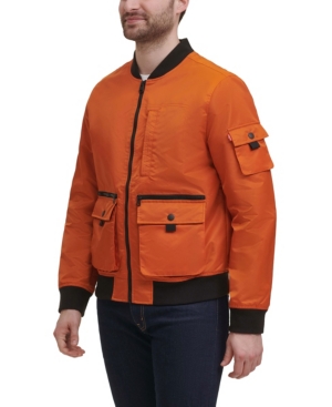 Levi's Men's Flight Satin Utility Bomber Jacket