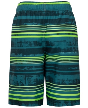 Big Boys Rush Gradient Stripe Swim Shorts