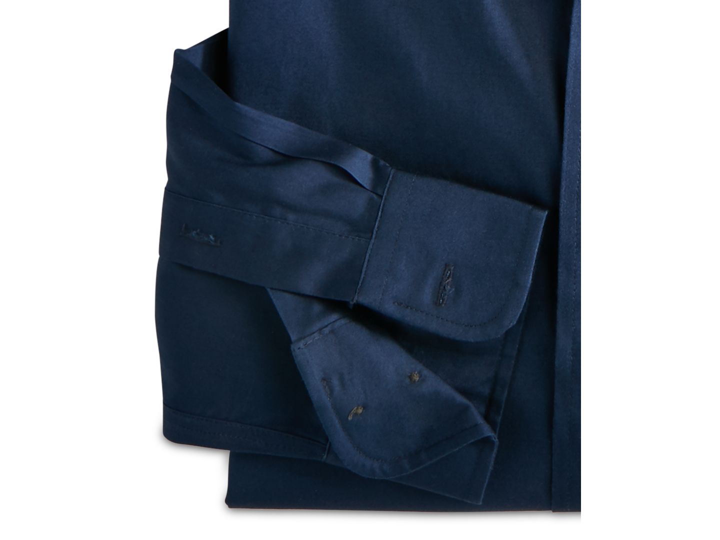 Мужская рубашка Club Room Regular Fit Pinpoint Dress Shirt, цвет: Глубокий океанский — фото 4