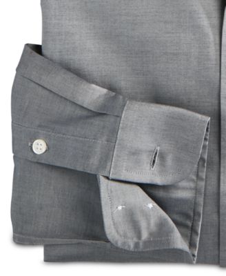 Men's Regular Fit Pinpoint Dress Shirt, Created for Macy's